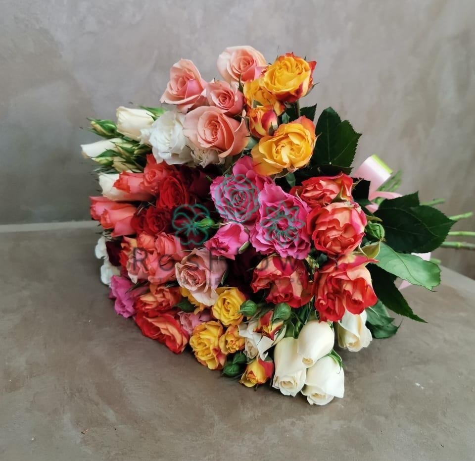 Букет цветов из: Розы в Ленинградской