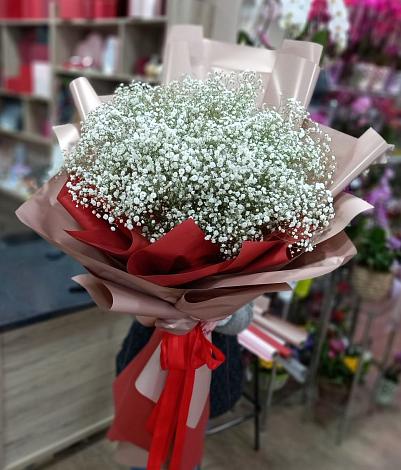 Букет цветов из: Гипсофила в Ленинградской