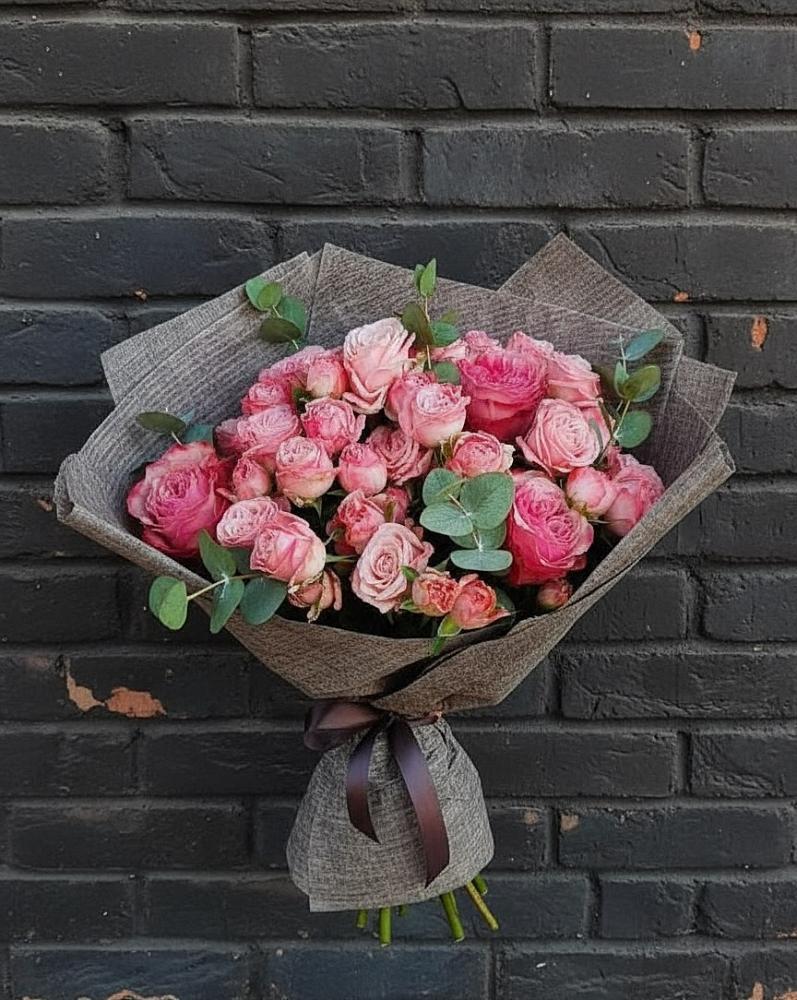 Букет цветов из: Розы в Ленинградской