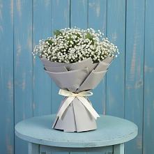 Букет цветов из:  Гипсофила в Ленинградской