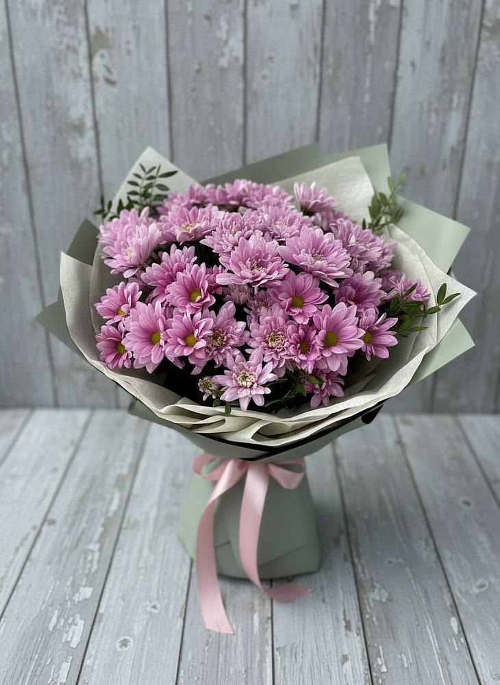 Букет цветов из: Хризантемы в Ленинградской
