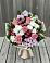 Букет цветов из: Альстромерии, Гвоздики, Розы и Хризантемы в Ленинградской
