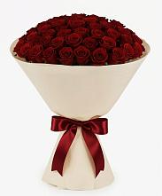 Букет 101 Бордовая роза Блэк Бакарра #REPLACE_PRED# Ленинградской