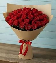 Букет Красные розы Милано в Ленинградской
