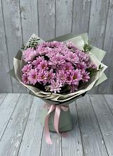 Букет цветов из:  Хризантемы в Ленинградской