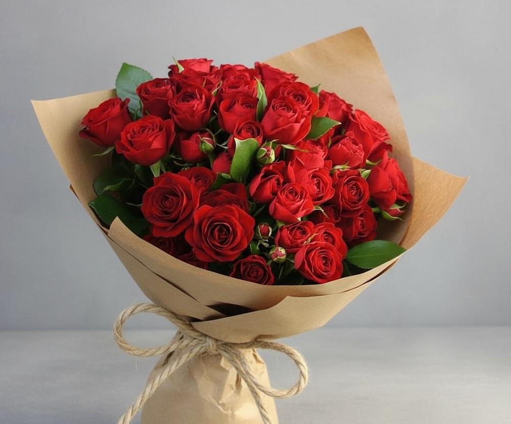 Букет Любовный роман в Ленинградской