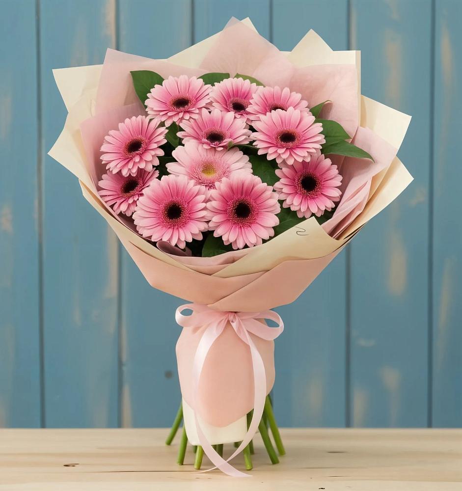 Букет цветов из: Герберы в Ленинградской