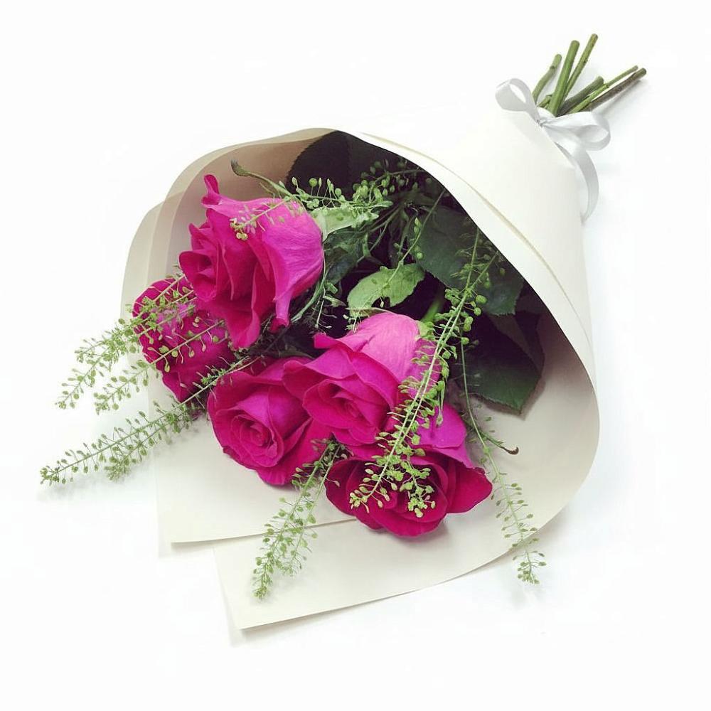 Букет цветов из: Розы в Ленинградской