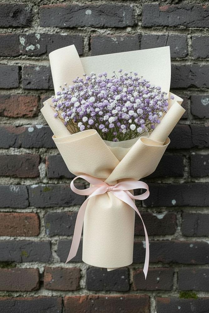 Букет цветов из: Гипсофила в Ленинградской