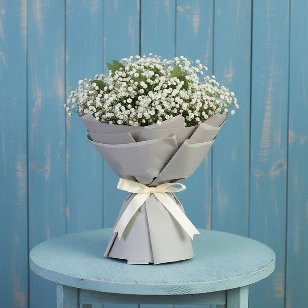 Букет цветов из: Гипсофила в Ленинградской