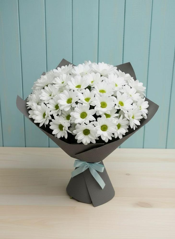 Букет цветов из: Хризантемы в Ленинградской