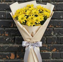 Букет цветов из:  Хризантемы в Ленинградской