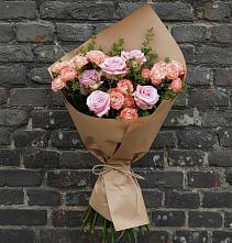 Букет цветов из:  Розы #REPLACE_PRED# Ленинградской