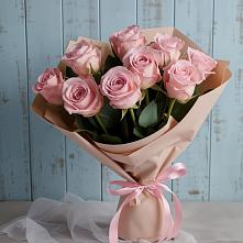 Букет цветов из:  Розы в Ленинградской