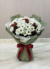 Букет цветов из:  Хризантемы в Ленинградской