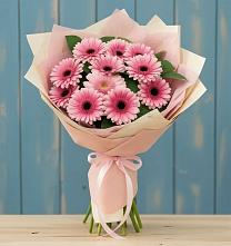 Букет цветов из:  Герберы в Ленинградской