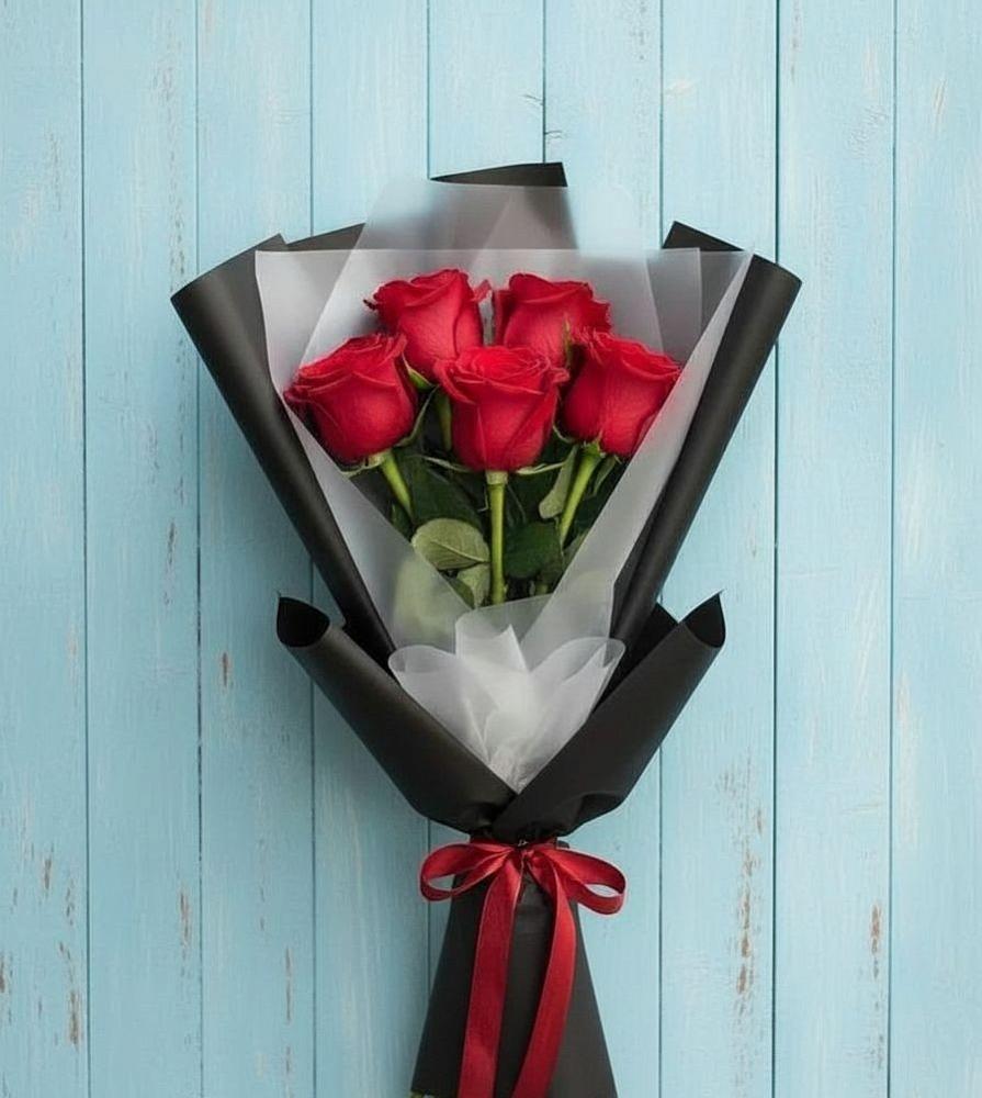 Букет цветов из: Розы в Ленинградской