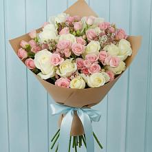 Букет цветов из:  Розы #REPLACE_PRED# Ленинградской