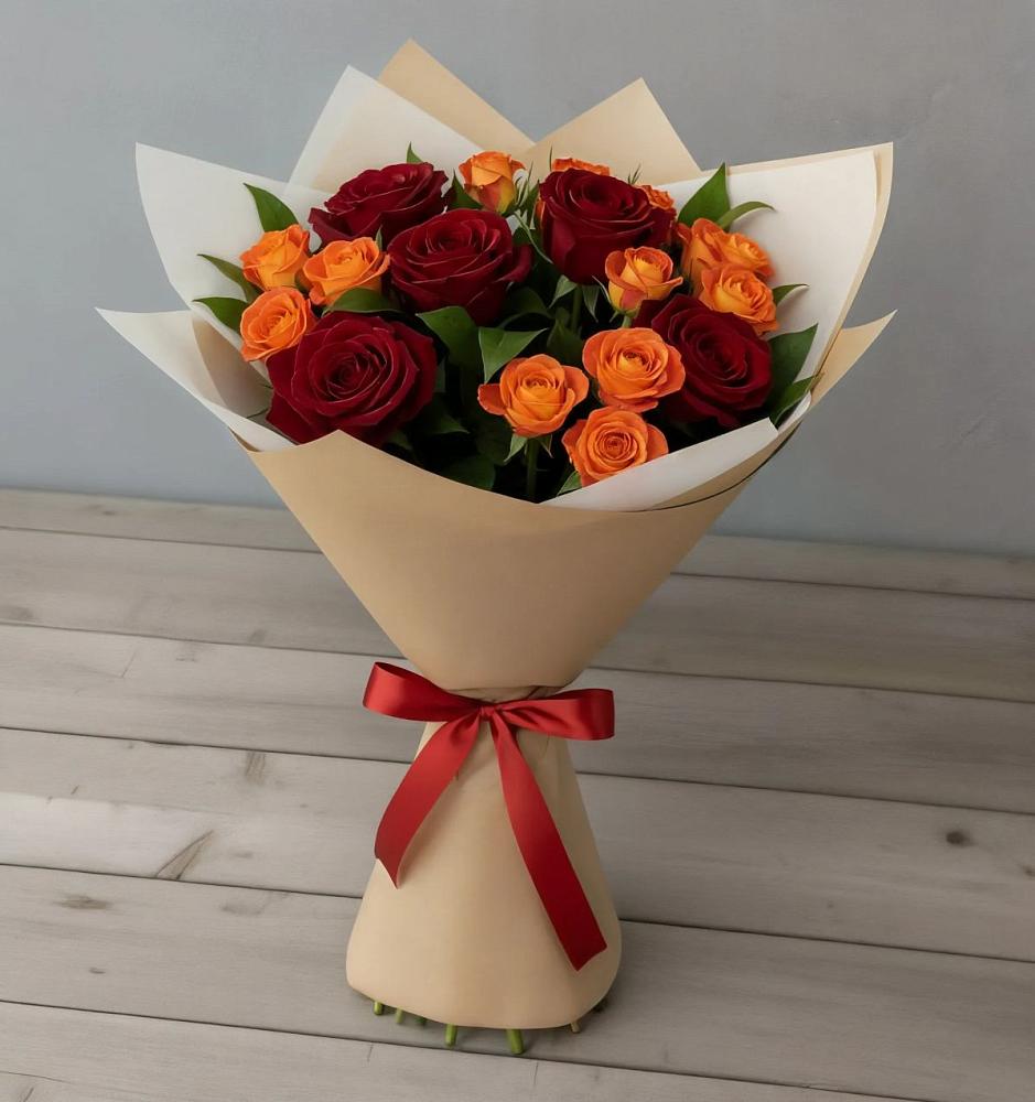 Букет Любовь и восторг в Ленинградской