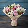 Букет цветов из: Хризантемы, Альстромерии и Розы в Ленинградской